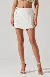 Astr Lautner Skirt In White In White