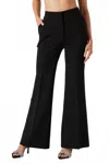 Astr Lawson High-waisted Trouser In Black In Black