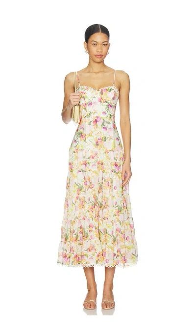 Astr Lianna Dress In Multi