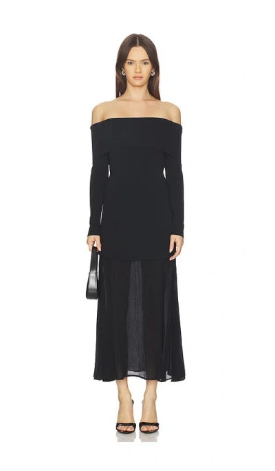 Astr Lidia Dress In Black