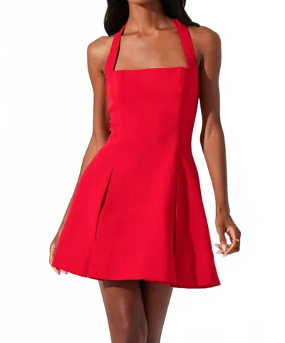 Astr Lilibeth Mini Dress In Red