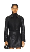 Astr Lindsay Jacket In Black In 黑色