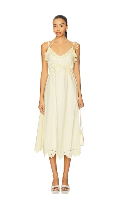 Astr Lissette Dress In Neutral