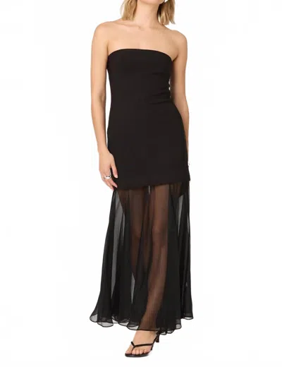 Astr Lizet Maxi Dress In Black