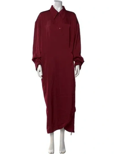 Pre-owned Astr Long Dress W/ Tags In Red