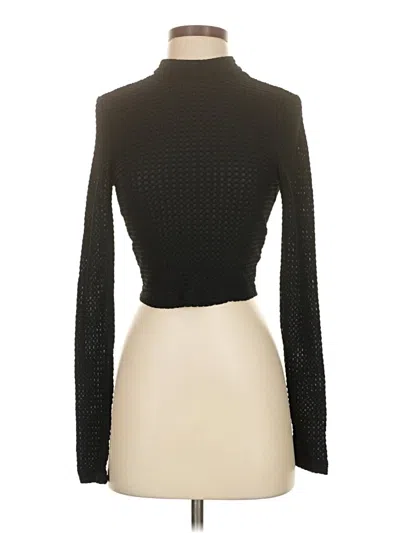 Pre-owned Astr Long Sleeve Top Black Turtleneck Tops