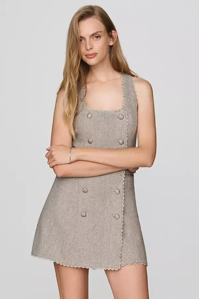 Astr Luna Mini Dress In Neutral