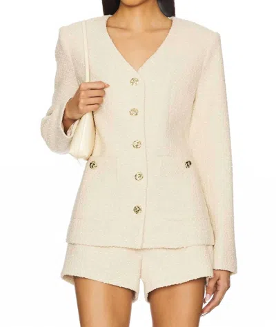 ASTR LYSANOR JACKET IN OATMEAL