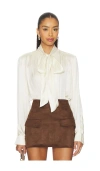 Astr Mabry Top In White