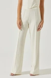 Astr Madison Pants In Ivory