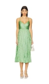 Astr The Label Maeve Floral Midi Sundress In Mint