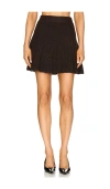 Astr Marceline Skirt In Brown In 브라운
