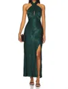 Astr Marissa Dress In Green In Green