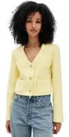 Astr Marleigh Jacket Lemon In Lemon