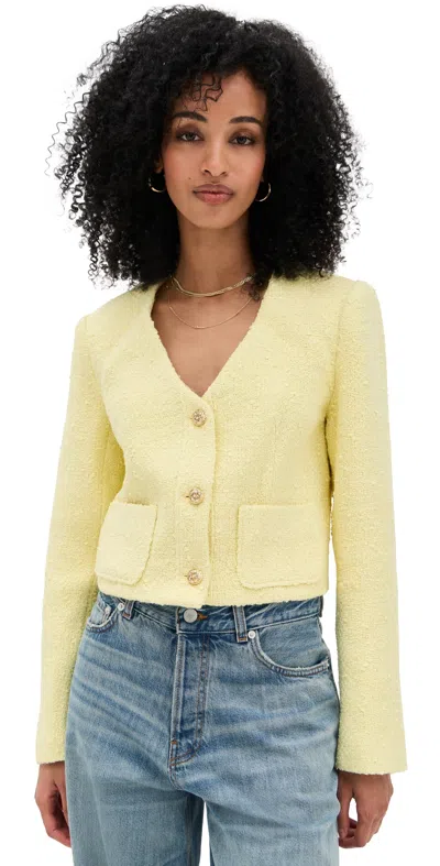 Astr Marleigh Jacket Lemon
