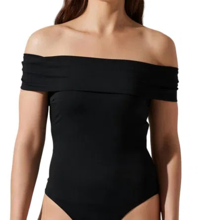 Astr Mavey Bodysuit In Black