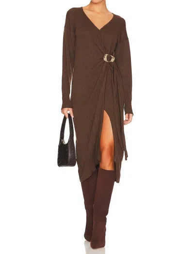 Astr Mazzy Dress In Brown