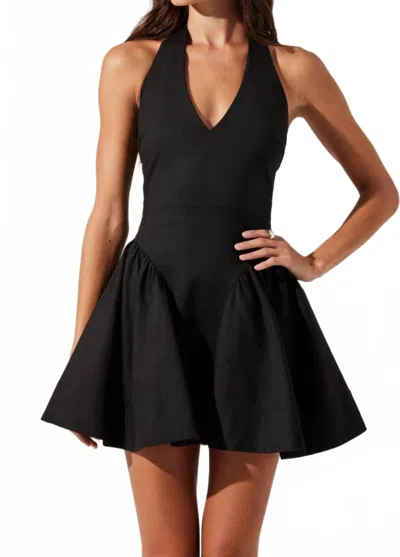 Astr Meana Dress In Black