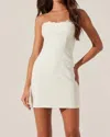 Astr Melani Mini Dress In Off White