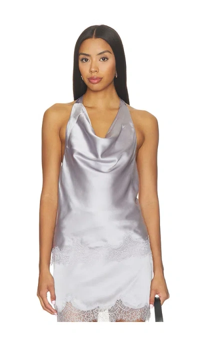 Astr Melinda Top In Silver
