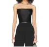 Astr Mercury Top In Black In Black