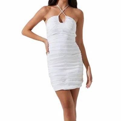 Astr Merida Dress In White