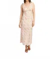 Astr Mia Midi Dress In Pink