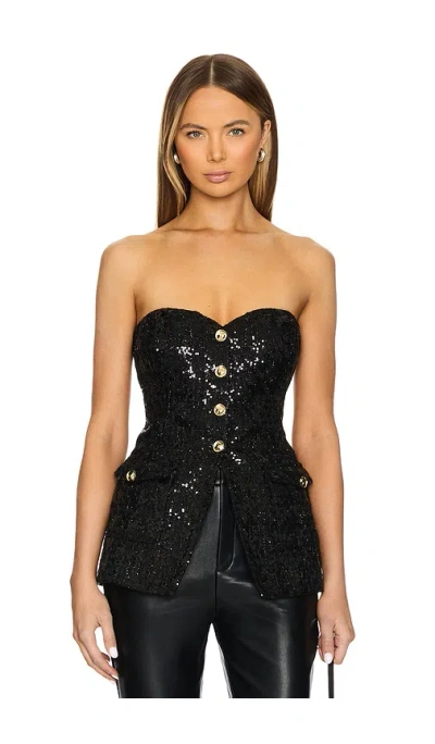 Astr Milani Top In Black