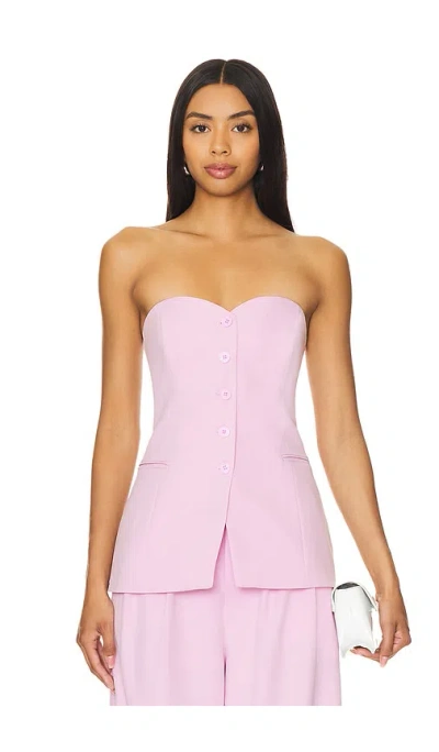 Astr Milani Top In Pink