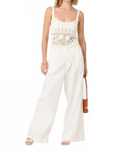 Astr Milani Trouser Pants In White