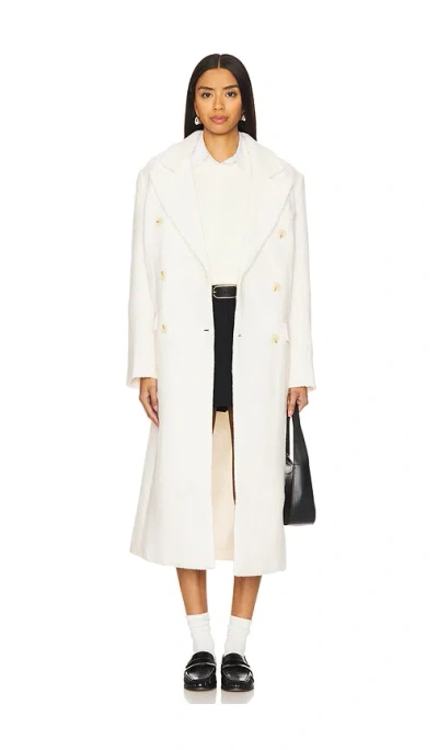 Astr Morana Coat In White