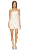 Astr The Label Nacrissi Floral Mini Sundress In Pink