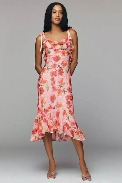 Astr Neissa Slip Dress In Multi