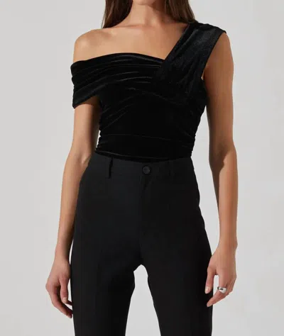 Astr Nera Bodysuit In Black