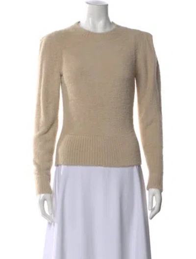Pre-owned Astr Nylon Crew Neck Sweater In Neutral