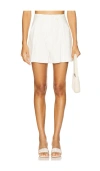 Astr Ollie Shorts In White