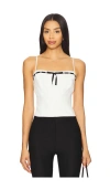 Astr The Label Ribbon Detail Paiton Top