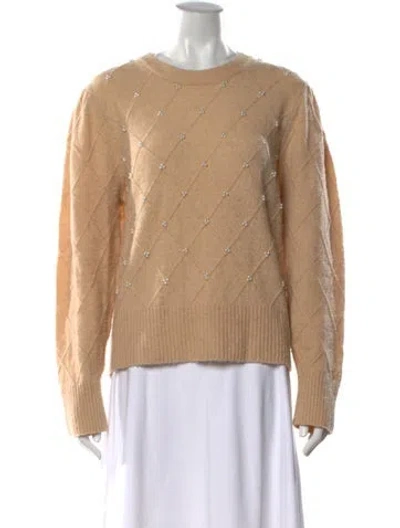 Pre-owned Astr Patterned Crew Neck Sweater W/ Tags In Neutral