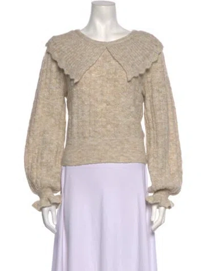 Pre-owned Astr Patterned Sweater In Neutrals