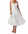 Astr The Label Pellagia Eyelet Maxi Dress In White