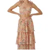 Astr Penn Plisse Top In Orange In Orange