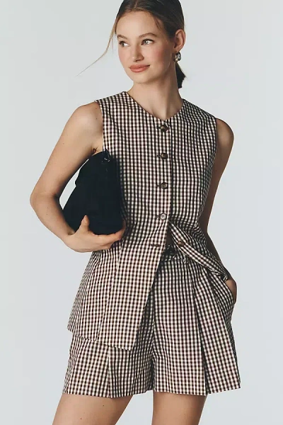 Astr Preston Shorts In Brown