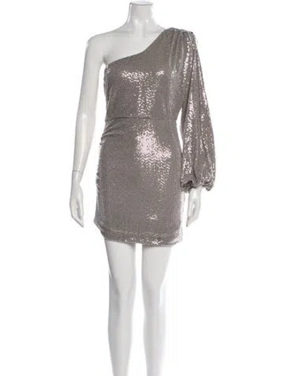 Pre-owned Astr Printed Mini Dress In Multi
