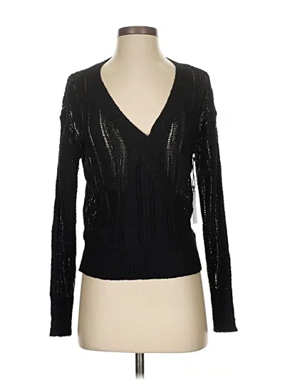 Pre-owned Astr Pullover Sweater In Black