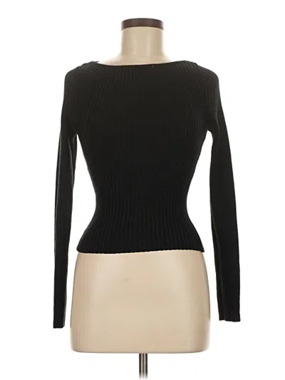 Pre-owned Astr Pullover Sweater In Black
