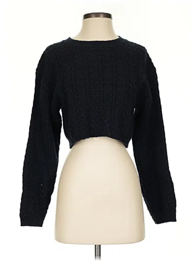 Pre-owned Astr Pullover Sweater In Black