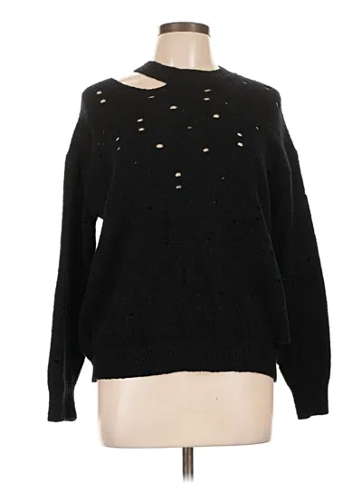 Pre-owned Astr Pullover Sweater In Black