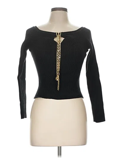 Pre-owned Astr Pullover Sweater In Black