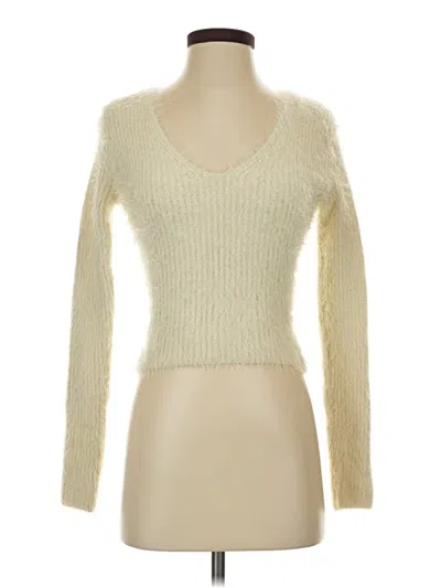 Pre-owned Astr Pullover Sweater In Ivory