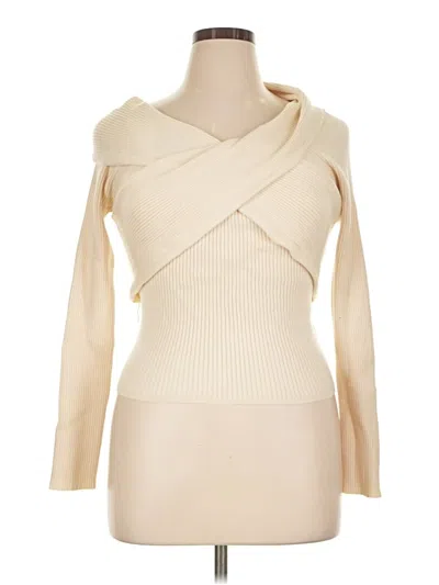 Pre-owned Astr Pullover Sweater In Ivory